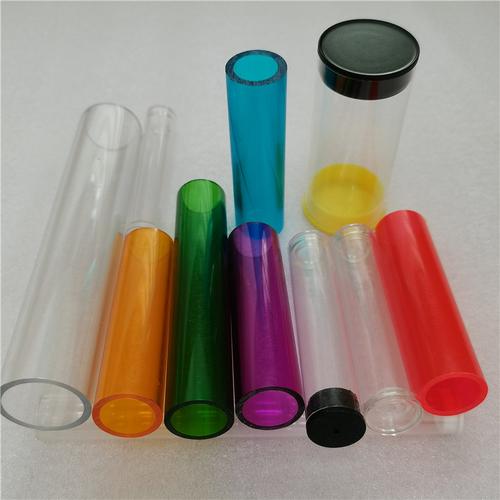 厂家批发亚克力透明管pc透明管各种材质建筑穿线管彩色圆柱塑料管